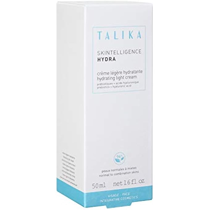 Talika - LIGHT MOISTURISING FACE CREAM - SKINTELLIGENCE HYDRA HYDRATING LIGHT CREAM - SOOTHES, MOISTURISES AND RESTORES BALANCE TO THE SKIN DAILY - FOR NORMAL TO COMBINATION SKIN - TUBE 50 ML - Image 2